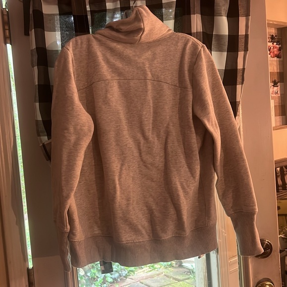 Athleta Gray Pullover with Thumb Holes Size Medium - Picture 3 of 5